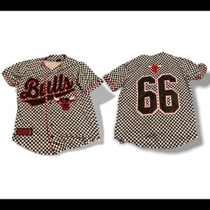 CHICAGO BULLS checked jersey